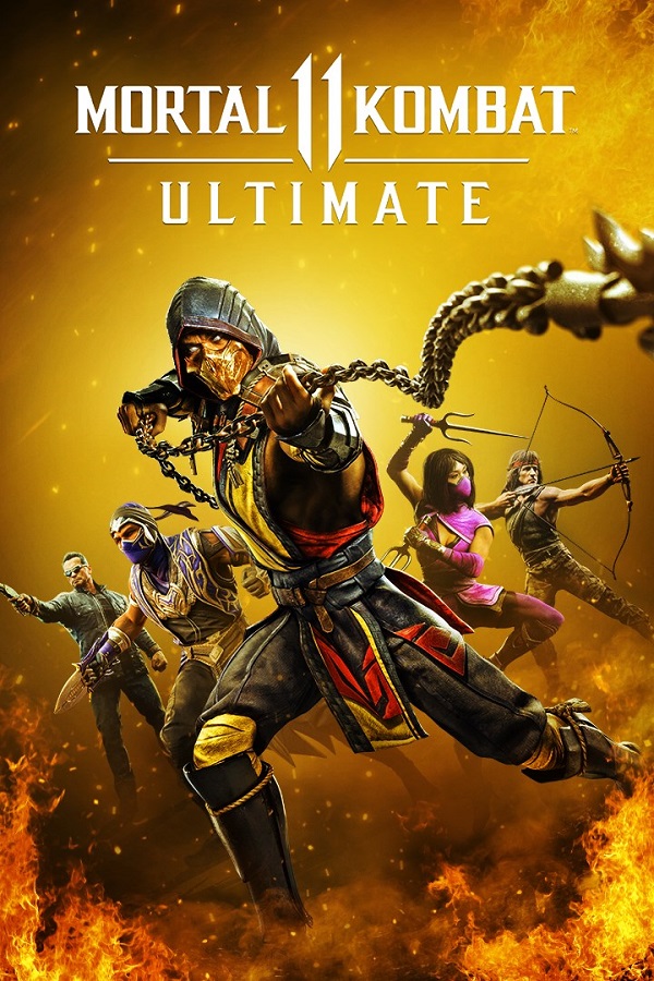 Capa de Mortal Kombat 11 Ultimate Edition PS4 Mídia Digital